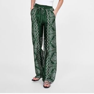 Silk Palazzo Pants